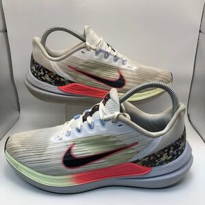 Nike Air Winflo 9 Running Shoes Light Bone Phantom Red DD6203-001 Mens